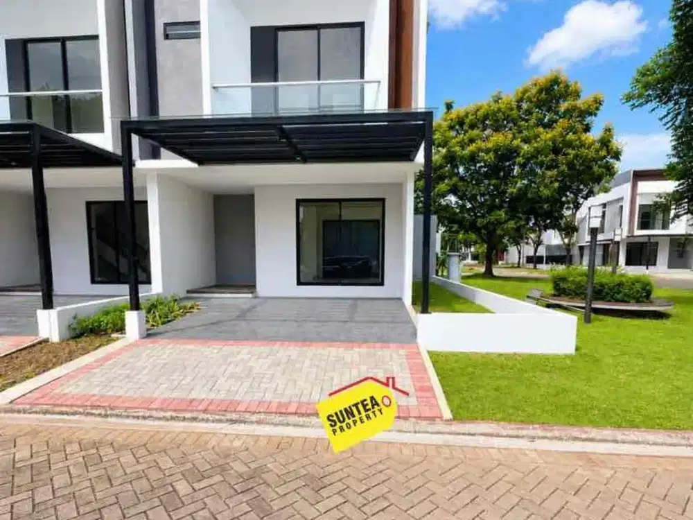 Disewakan Rumah Baru Modern Minimalis Siap Huni Dalam Cluster Discovery Bintaro