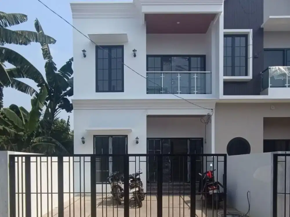 980 Rumah Baru 2 Lt Siap Huni Akses 2 Mobil di Perumnas 1 Bekasi Barat