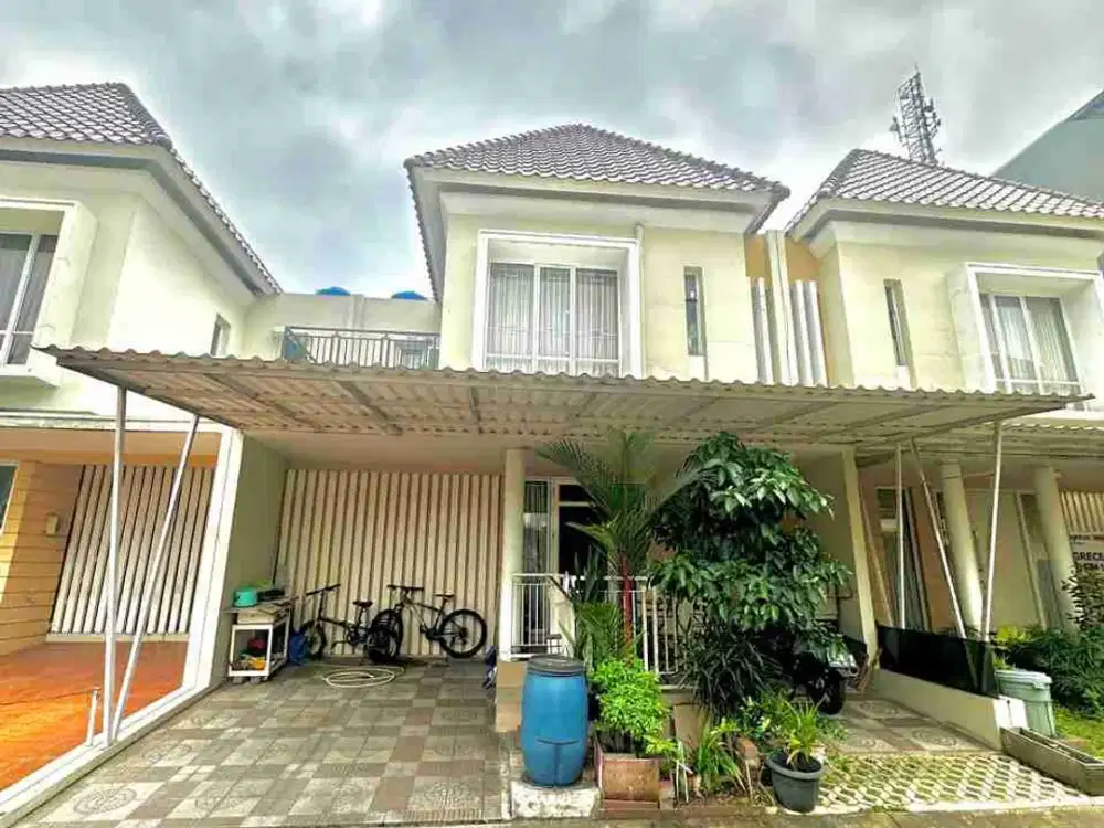 TURUN HARGA DIJUAL RUMAH CLUSTER ATLANTA VILLAGE GADING SERPONG