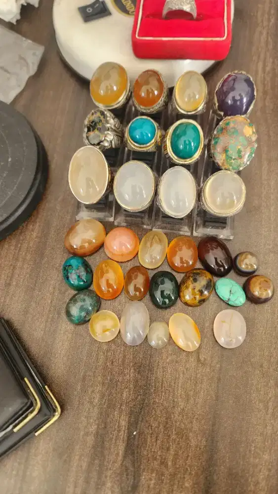 Berbagai batu cincin