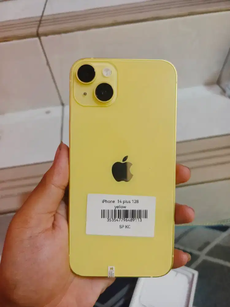iphone 14 plus 128gb yellow