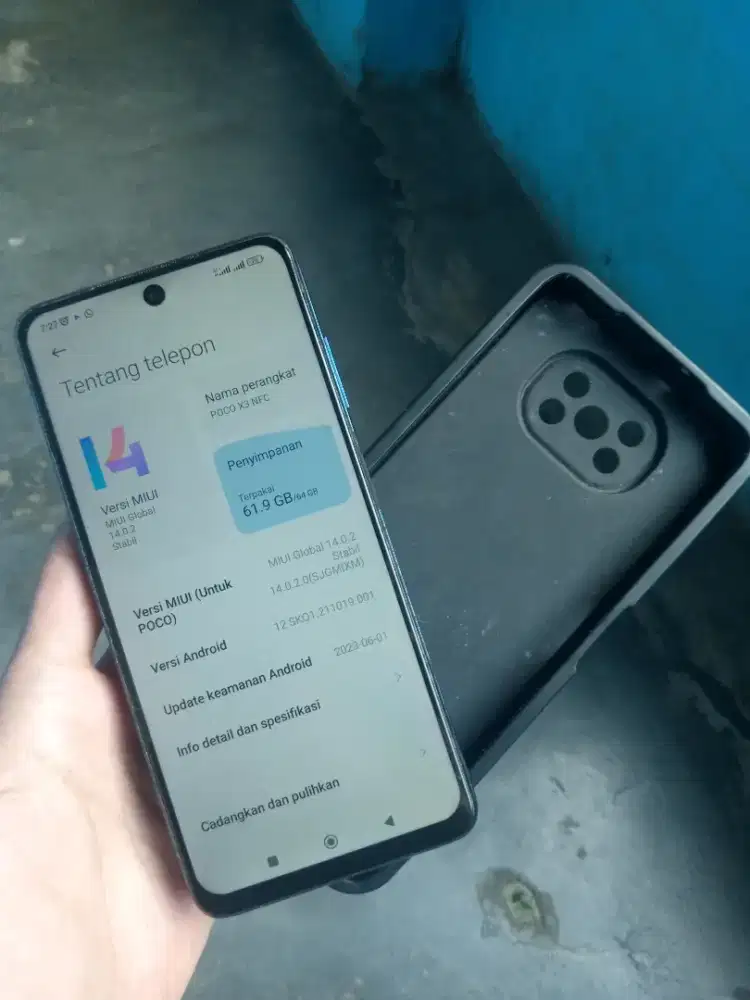 Poco X3 Nfc 6+1/64Gb batangan hp only