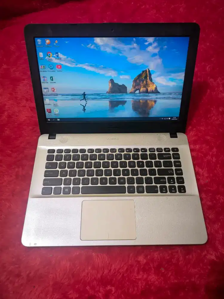 DIJUAL LAPTOP ASUS X441NA SLIM,INTEL CELERON RAM 4 GB,HDD 500 GB