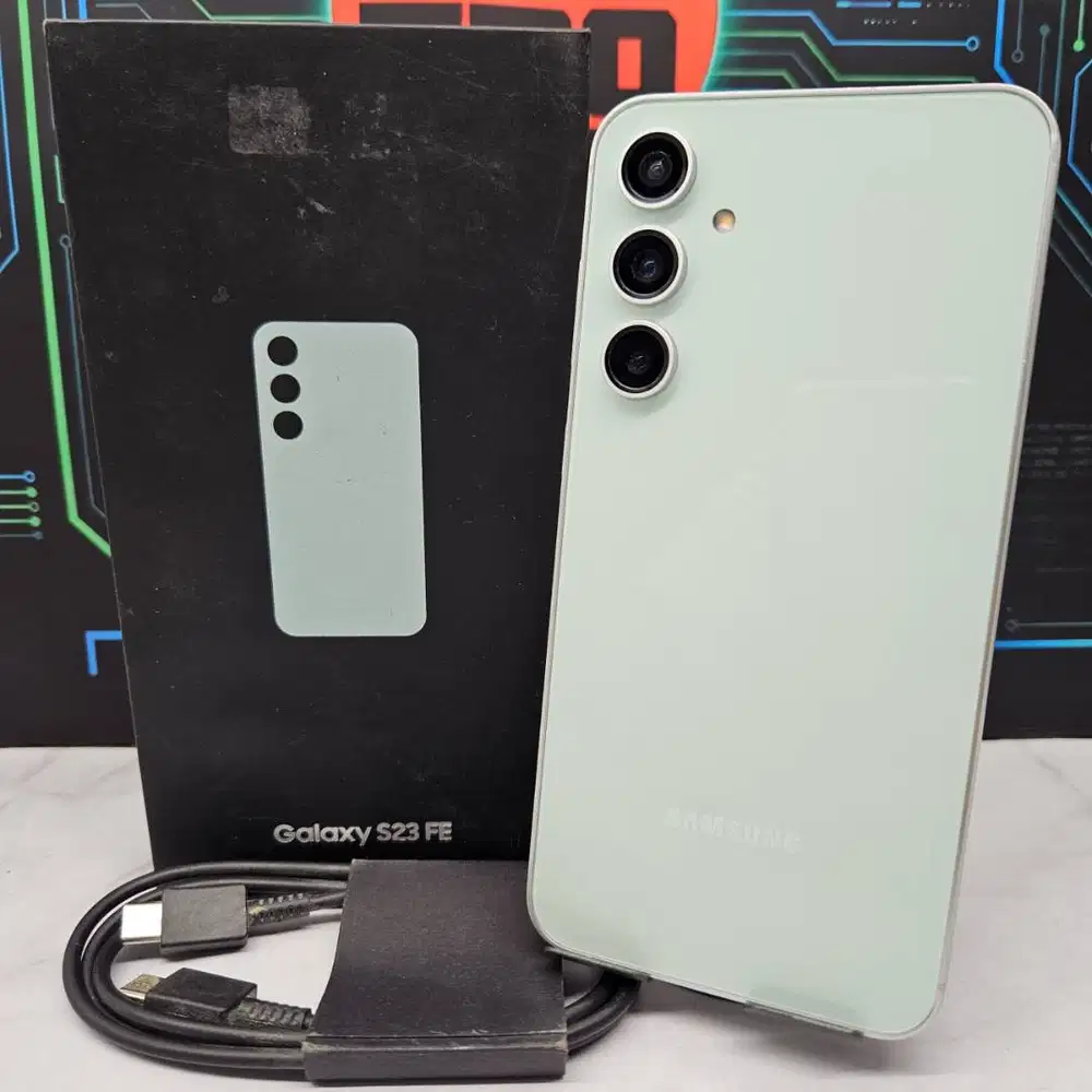 Samsung Galaxy S23 FE 8/128GB Mint SEIN Resmi Fullset
