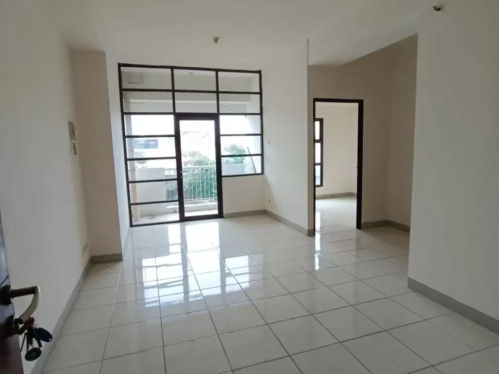 Apartemen Salemba Residences 2 BR lantai rendah unfurnished SHM