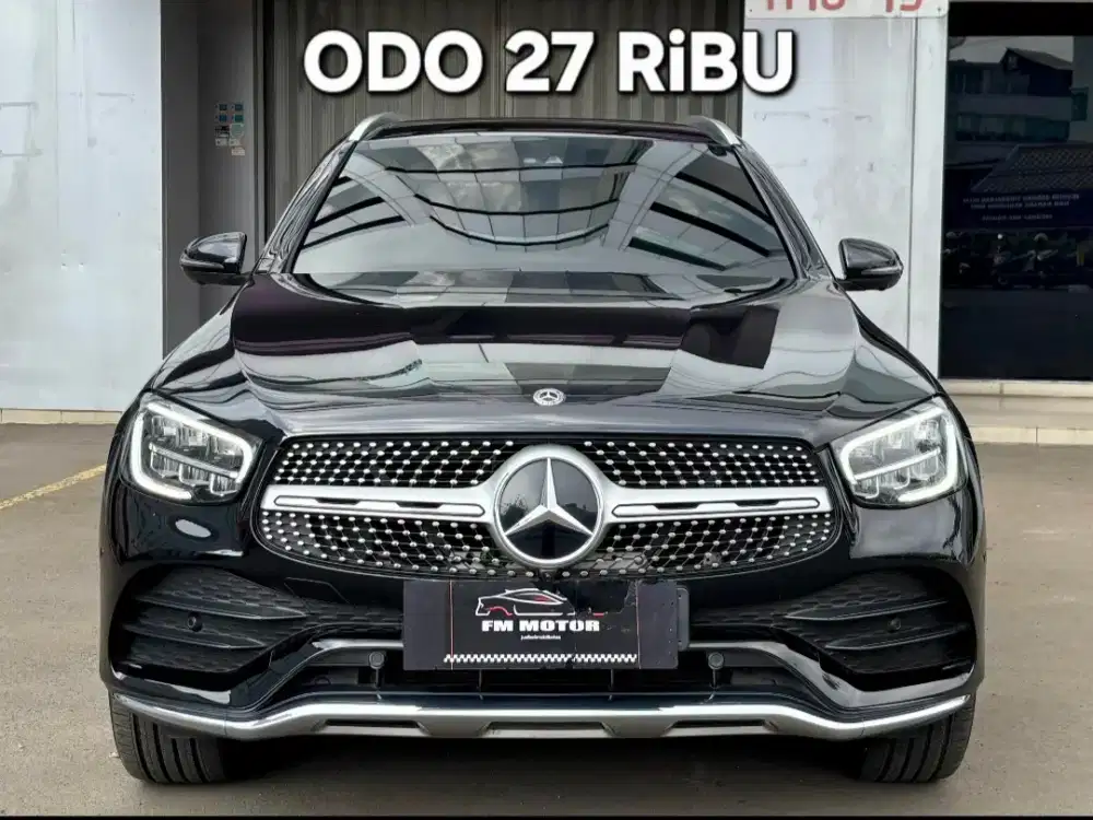 Mercedes Benz GLC 200 AMG 2020 AT 2.0, odo 27 rban, pajak panjang