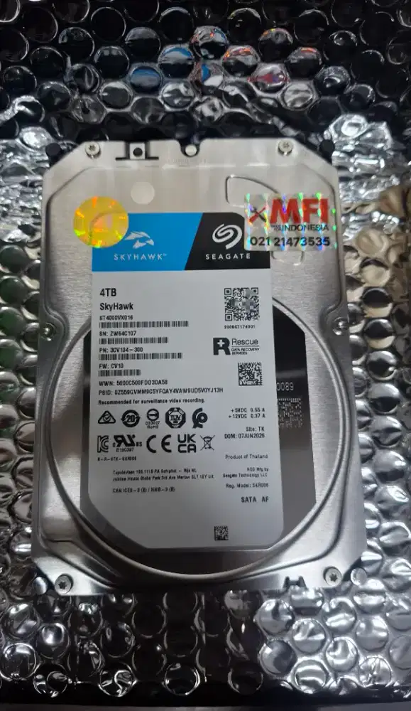 HDD Hardisk 4TB SKYHAWK 100% Sehat Performance