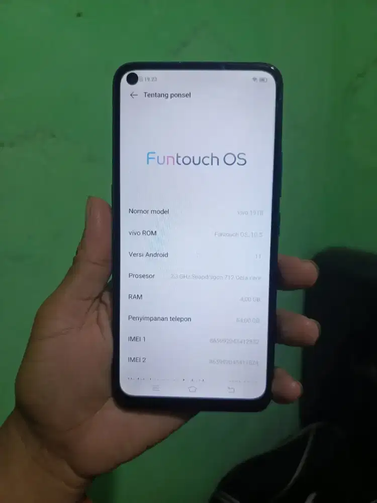 Vivo z1 pro Ram 4/64 Batangan aja