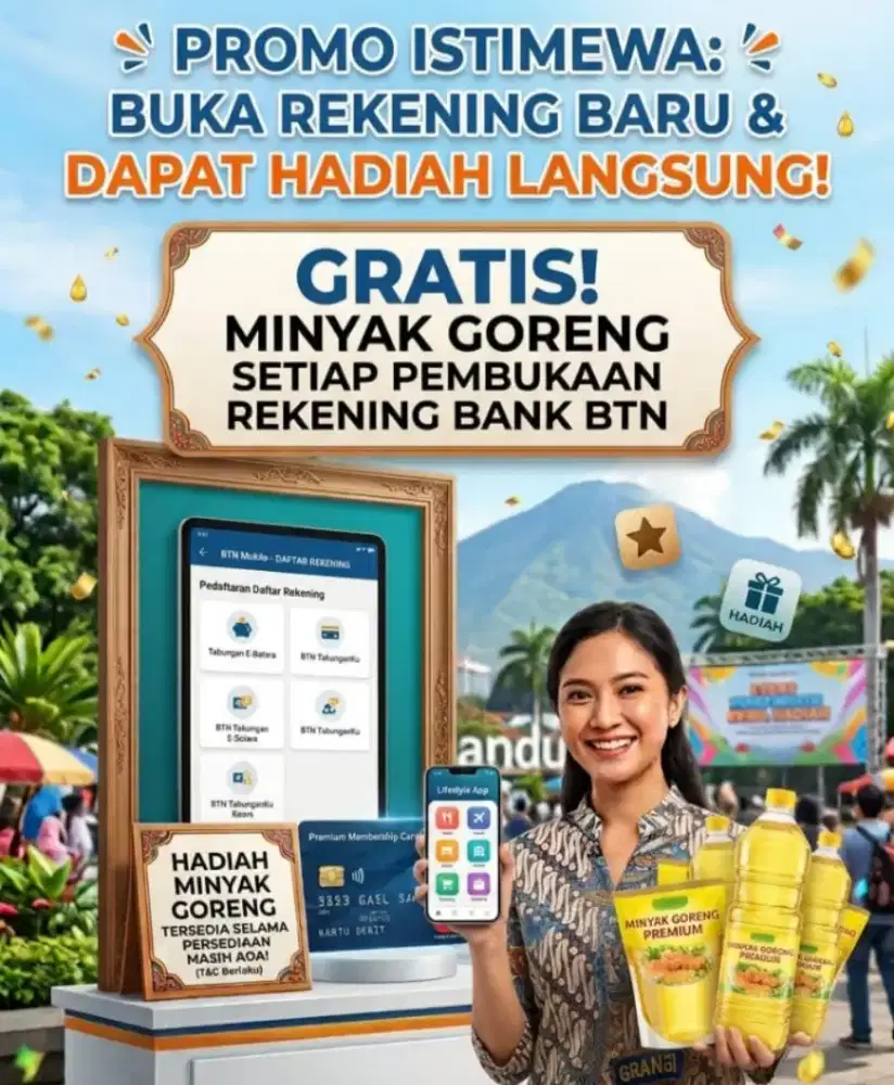Lowongan Kerja Buka Rekening Gratis Spg/Spb