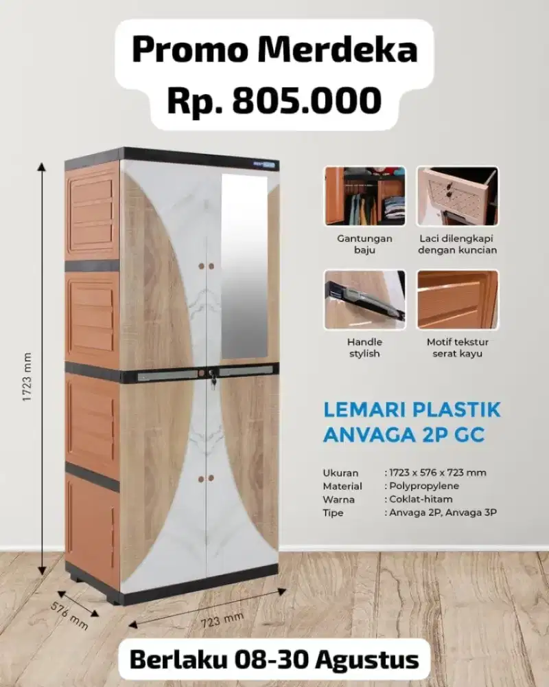Promo lemari murah jogja