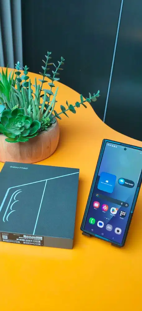 Samsung Galaxy Z Fold7 12/512GB Blue Shadow Bekas Mulus No Minus Fulls