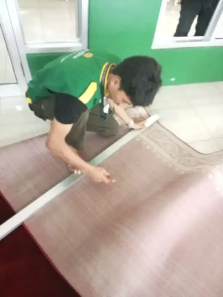 Karpet masjid meteran Madiun dan Magetan karpet roll