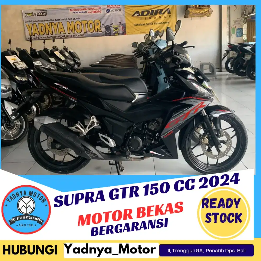 SUPRA GTR 150 CC 2024/YADNYA MOTOR