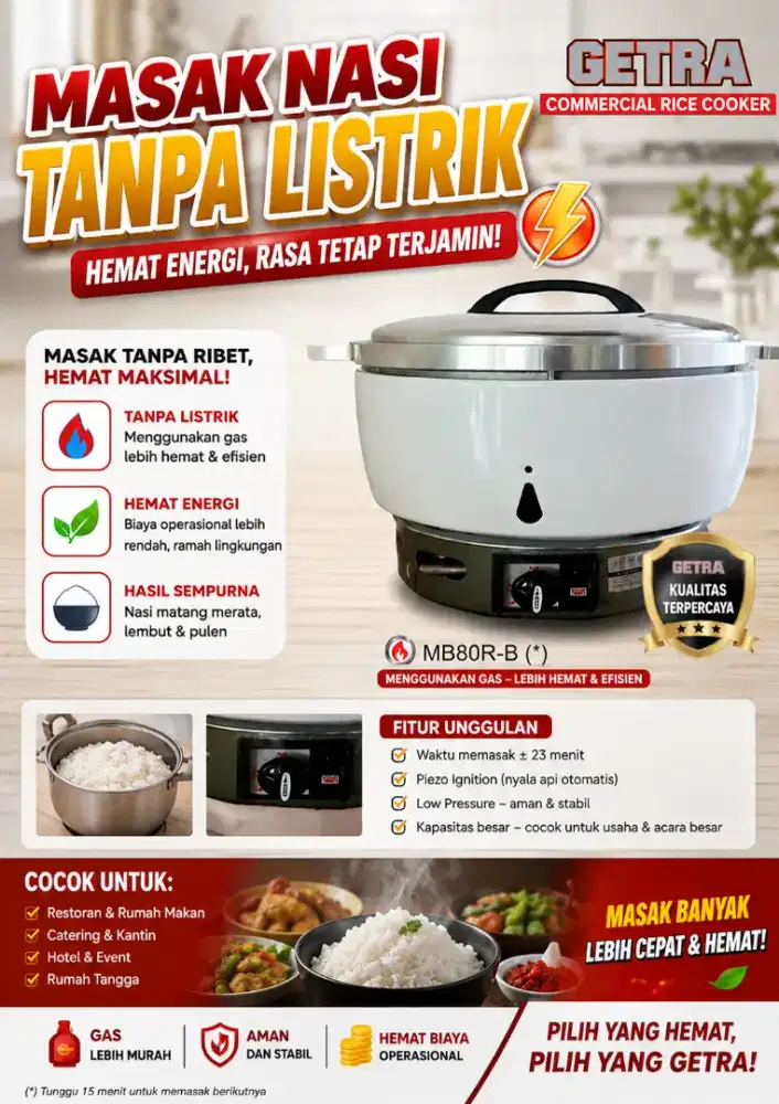 Gas Cooker 14 Liter