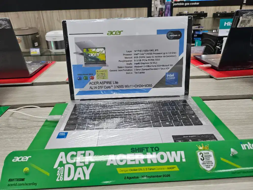 Laptop acer core i3