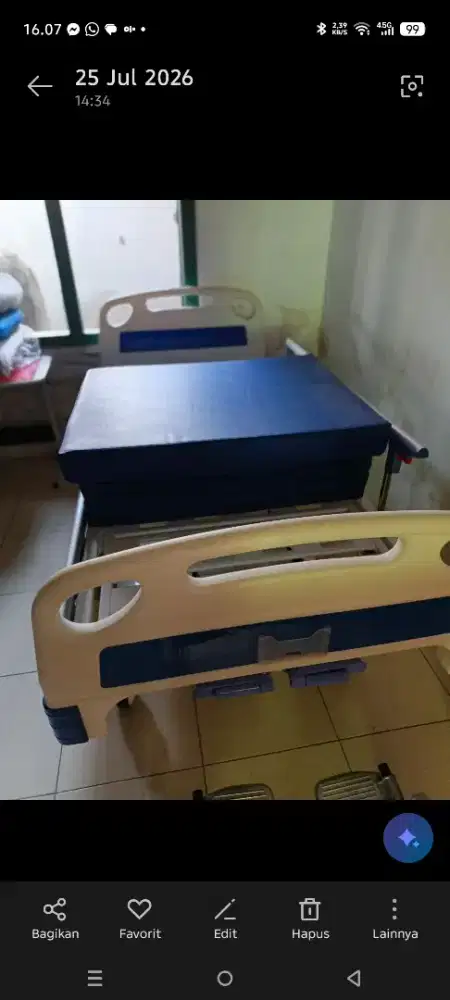 Jual ranjang rumah sakit