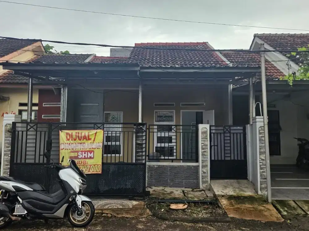 Rumah SHM di Bogor 4 Menit ke Stasiun Cilebut 1 Lt Hadap Utara J-20252