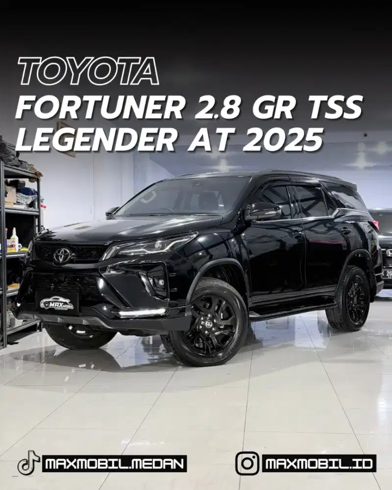 [ODO 18RB‼️] TOYOTA FORTUNER 2.8 GR TSS AT 2025 pemakaian 2026
