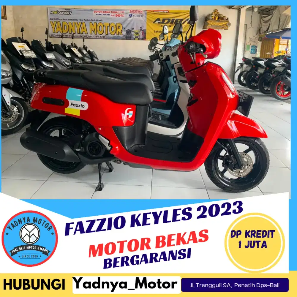 FAZZIO KEYLES 2023/YADNYA MOTOR
