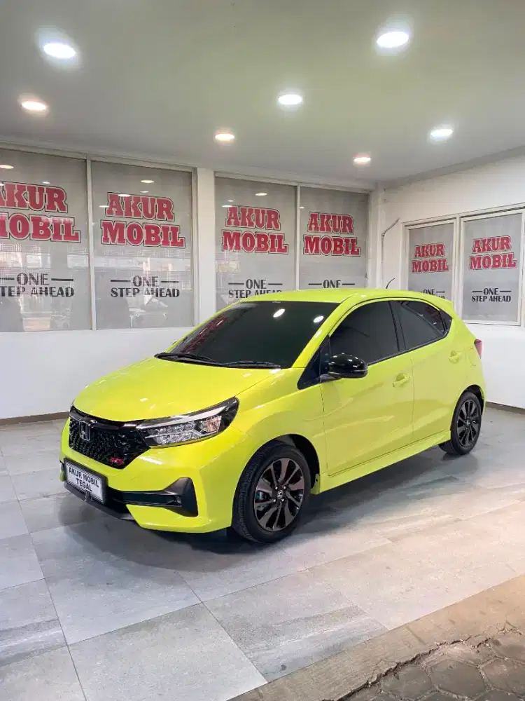 DP 35JT ! HONDA BRIO RS CVT 2025 HIJAU LIME FUL ORI SIAP PAKAI