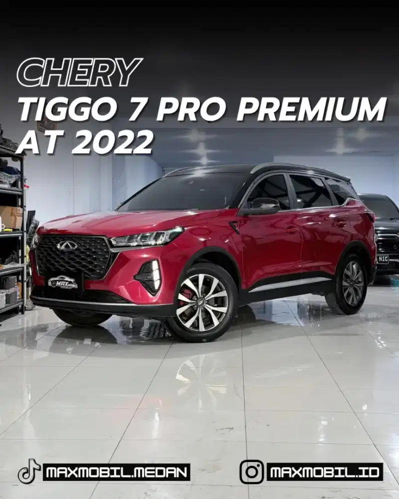 [DP 55JT‼️] CHERY TIGGO 7 PREMIUM AT 2022 pemakaian 2023