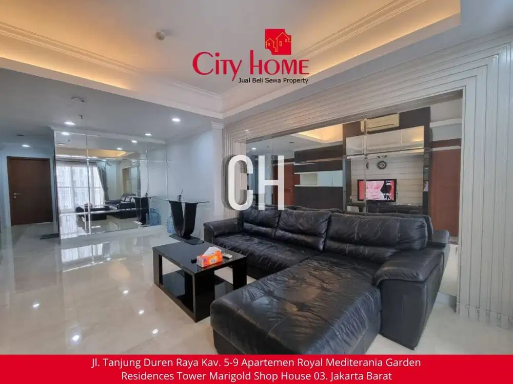Sewa Apartemen Furnished di Royal Mediterania Garden Residences