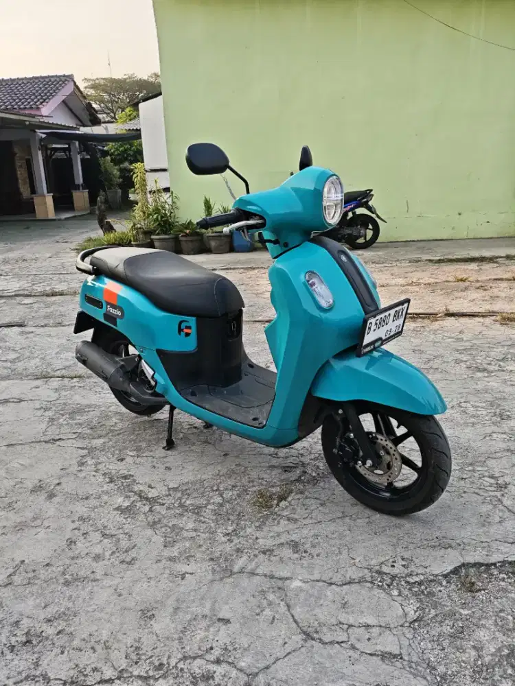 YAMAHA FAZIO 2023 BIRU