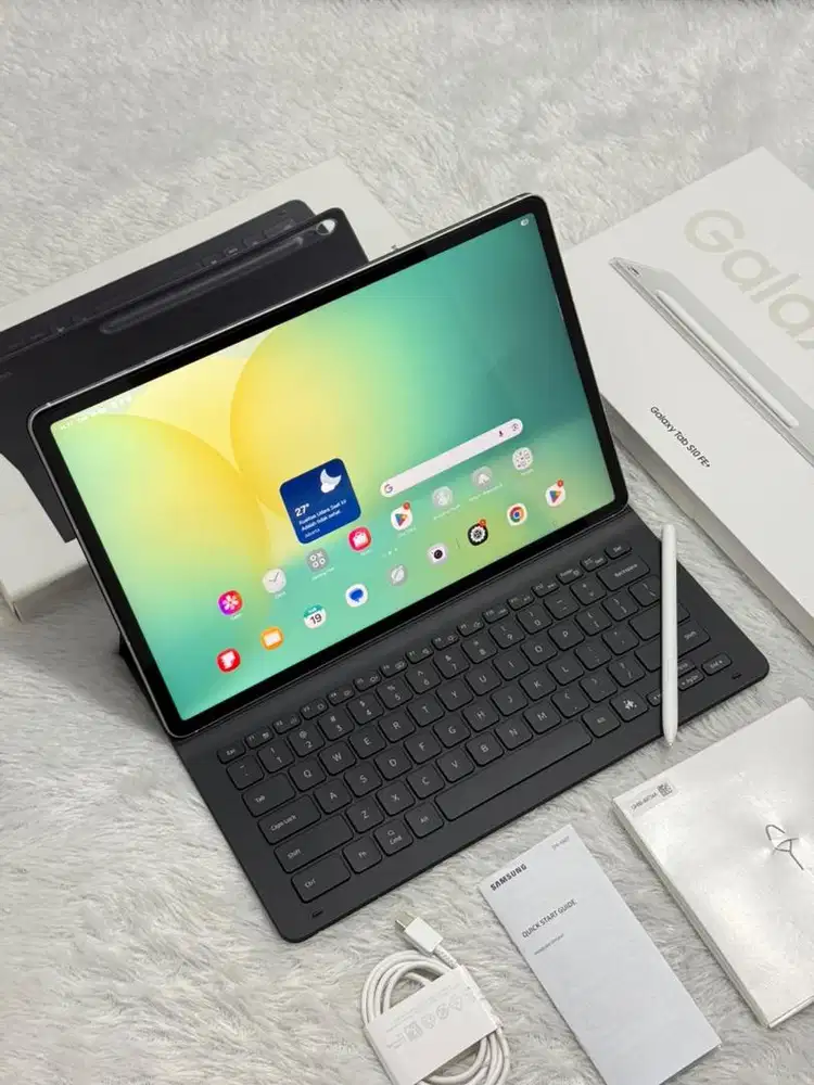 Samsung Tab S10 FE Plus 12/256GB Resmi Include Keyboard Original