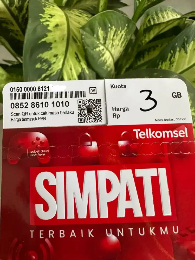 (bisa COD) PROMO Nomor CANTIK kartu TELKOMSEL simPATI HOKI 101010