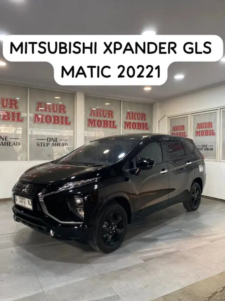 DP 35JT ! MITSUBISHI XPANDER GLS MATIC 2021 HITAM SIAP PAKAI FUL ORI