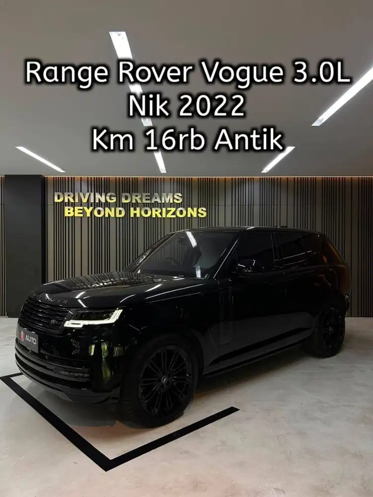 Range Rover 3.0L SWB 400PS First Edition 2022 Hitam Km16rb B10BP