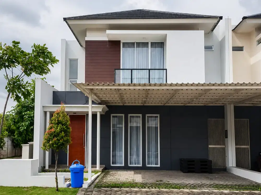 Dijual Rumah Central Park Juanda Tipe Terbesar Posisi Pojok Bonus Pantry
