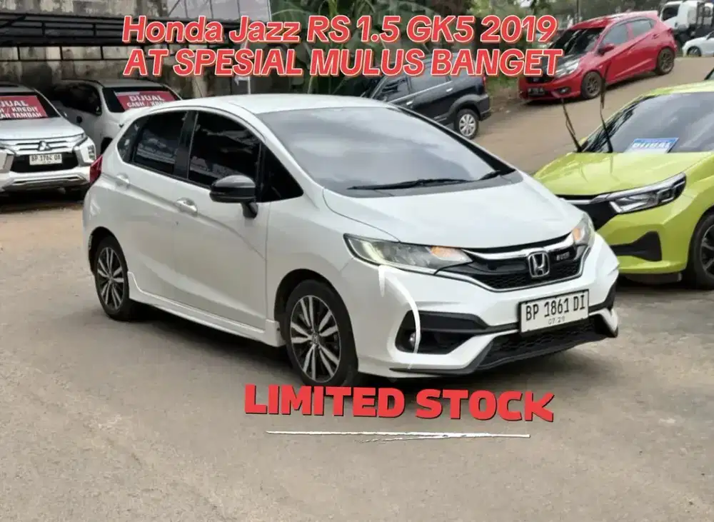 DIJUAL Honda Jazz 1.5 RS 2019 AT Putih Kondisi Super Mulus Istimewa