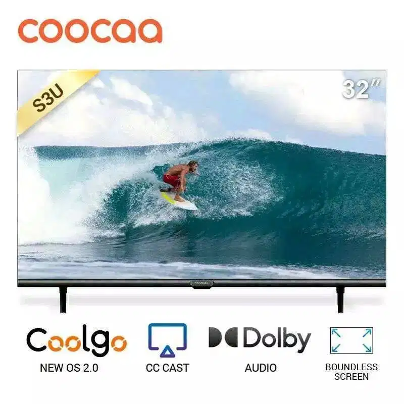 COOCAA 32S3U Inch Digital Smart TV - OS Coolita - Digital TV