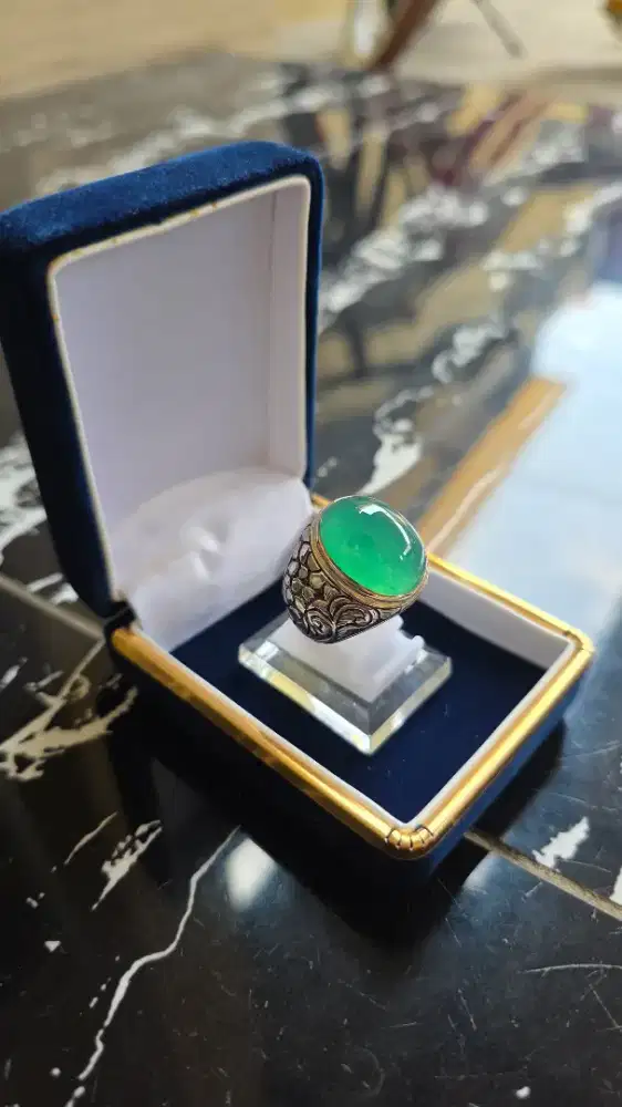 Batu Bacan Kolektor Items, Ring Perak HM/MicroSetting