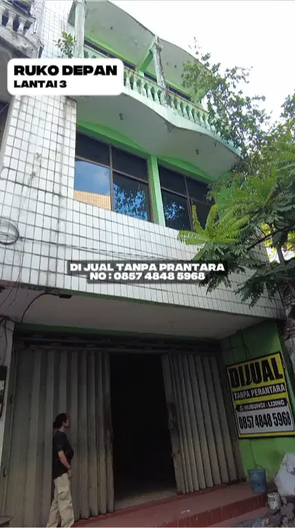 DIJUAL RUKO LANTAI 3 KEDUNGDORO SURABAYA