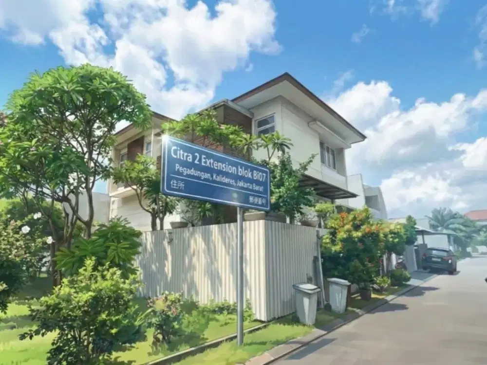 Rumah Siap Huni 15 Menit ke Stasiun Kali Deres LT 278 Bisa KPR J-41122