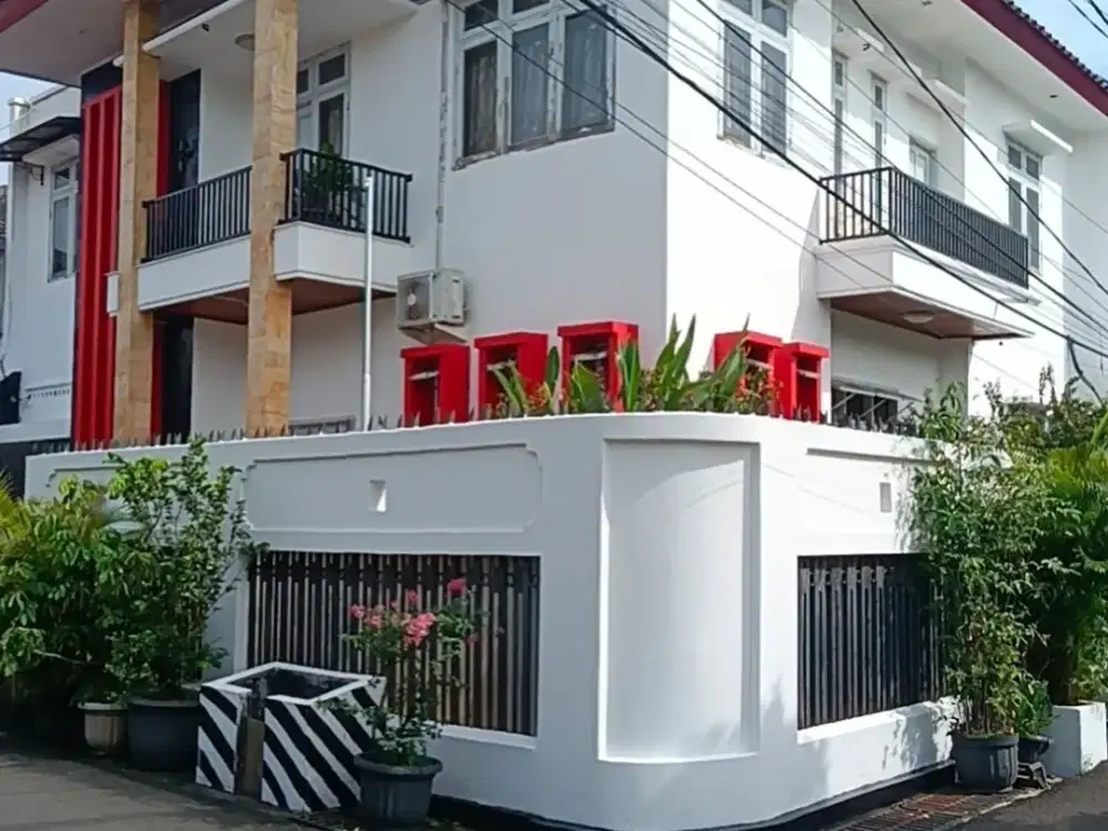 Rumah Hook 2 Lantai 6 Mnt ke RSIA Selasih Medika Bebas Banjir J-50567