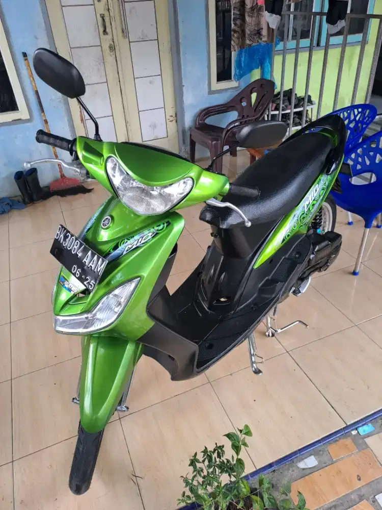 Mio sporty thn 2010 ss lengkap mesin sehat