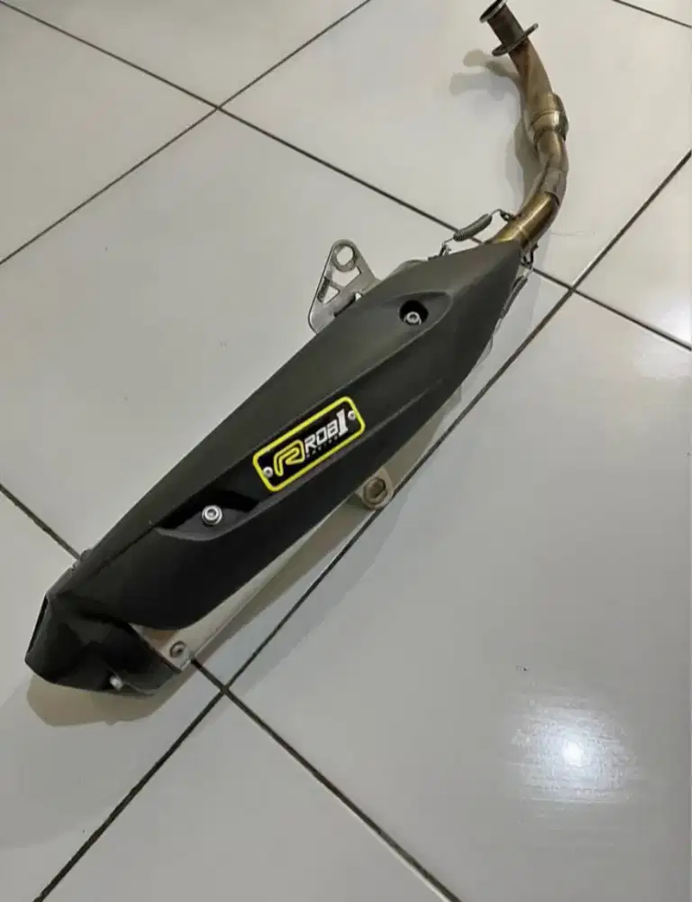 jual knalpot rob1 original aerox/nmax new