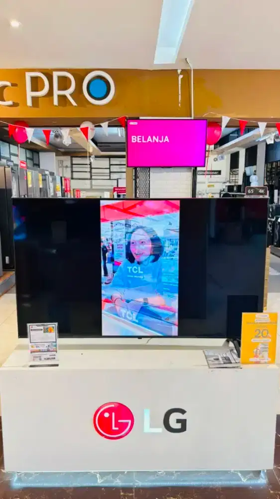Kredit tv led  murah