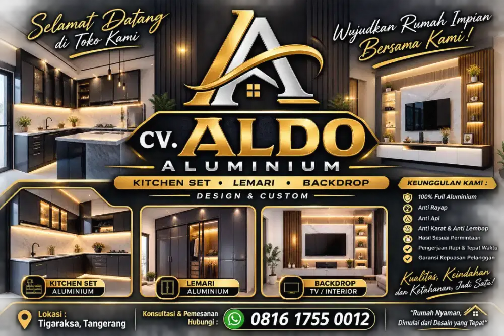 KITCHEN SET ALUMINIUM