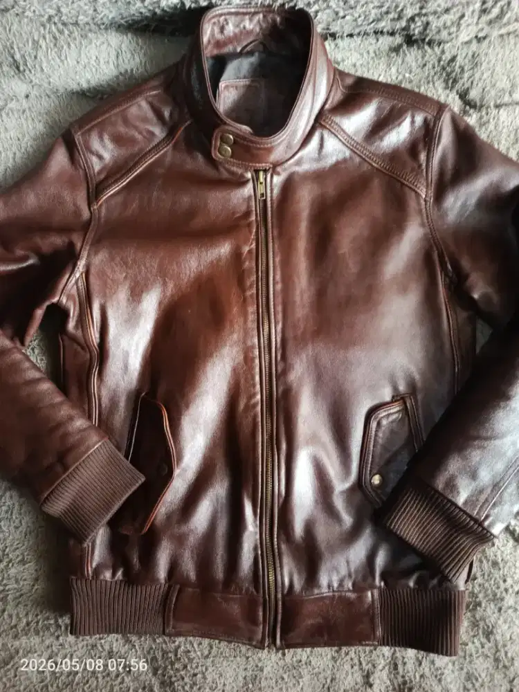Jaket Kulit Domba Size M