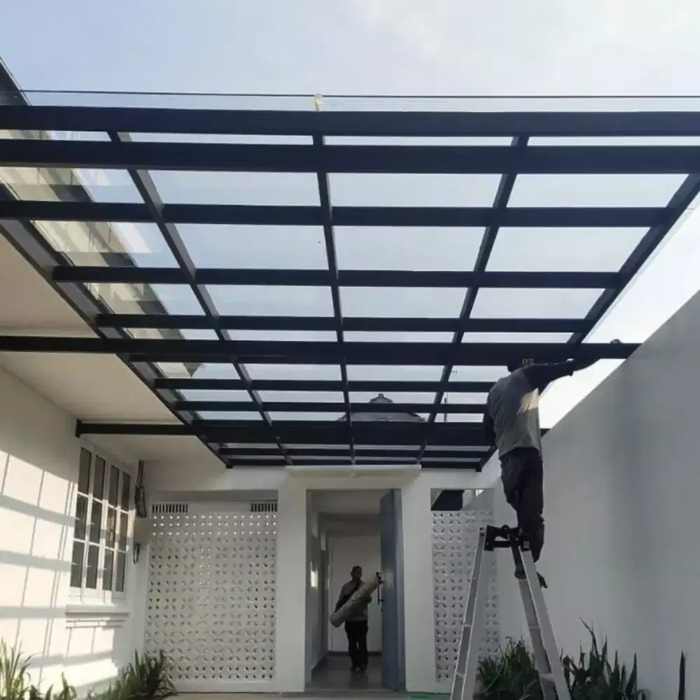 Canopy atap kaca