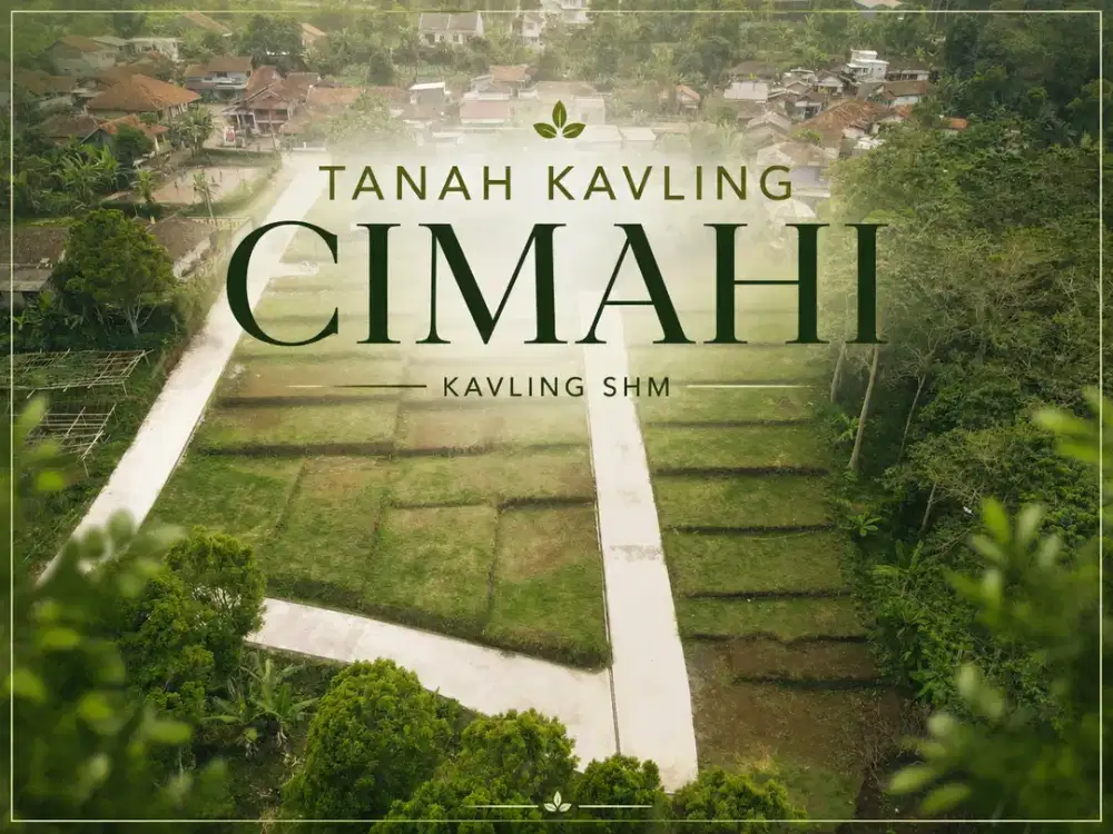 TANAH KAVLING SHM PERMATA CIMAHI — SIAP BANGUN