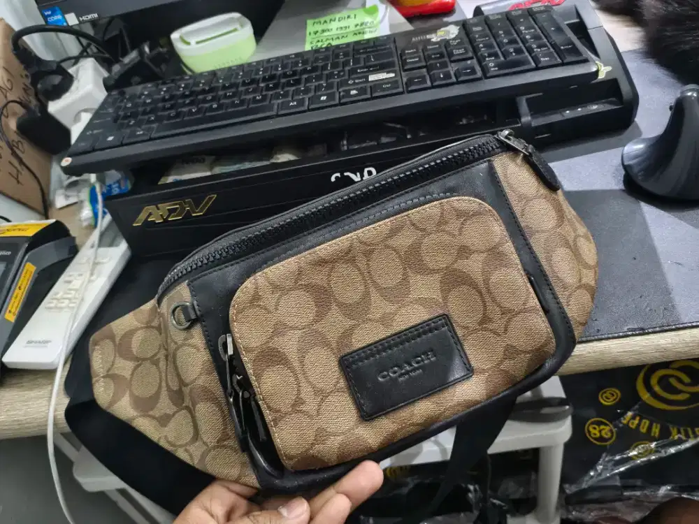 WEIST BAG COACH SIGNATURE ORIGINAL