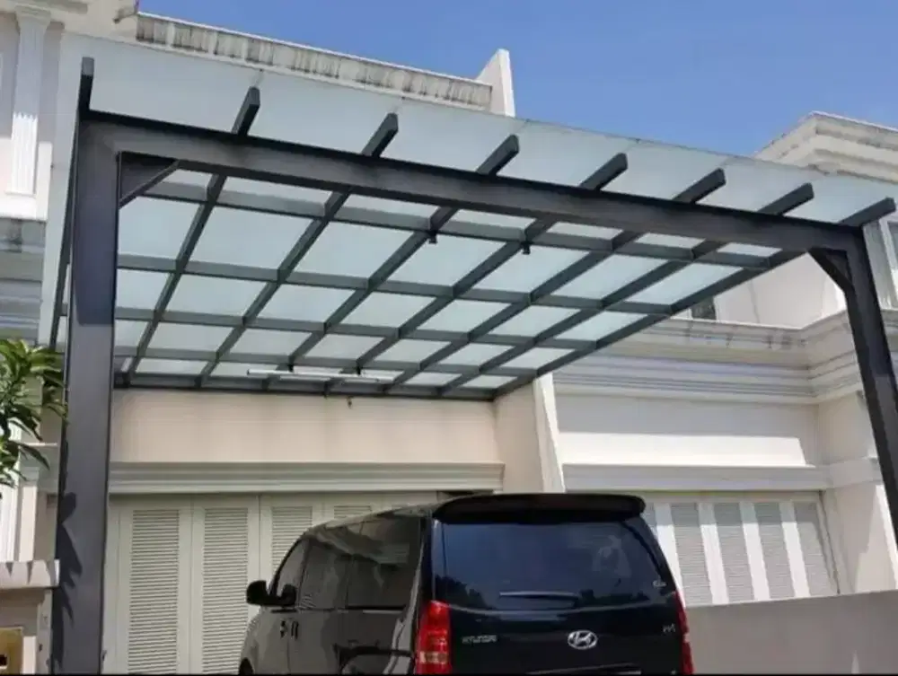 Canopy atap kaca