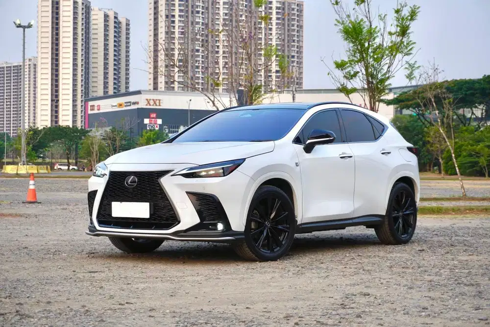Lexus NX350h Hybrid Facelift F-Sport 2023 Putih Terawat Murah DP Low