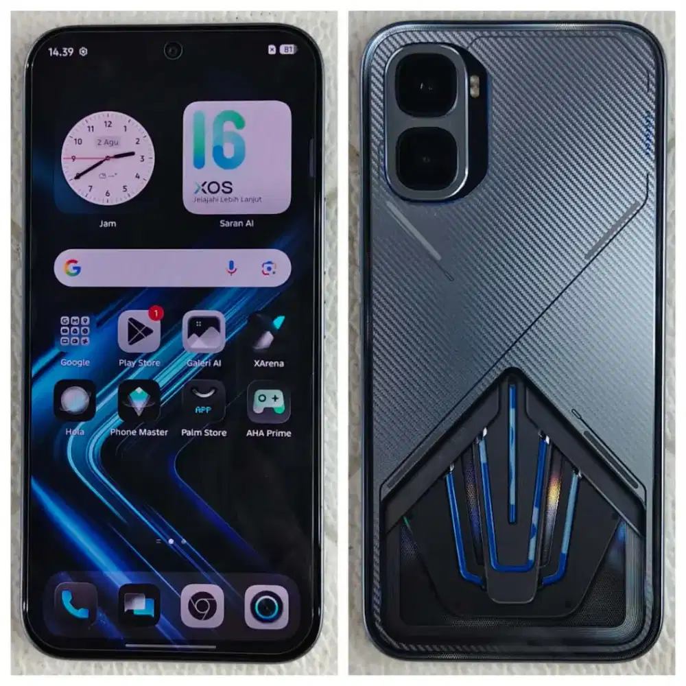 INFINIX GT50 PRO RAM 12/256 FULLSET SUPER MULUS LIKE NEW NO MINUS