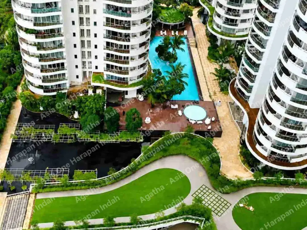 Apartment mewah Springhill Kemayoran Jakarta Pusat kamar tidur 3+1